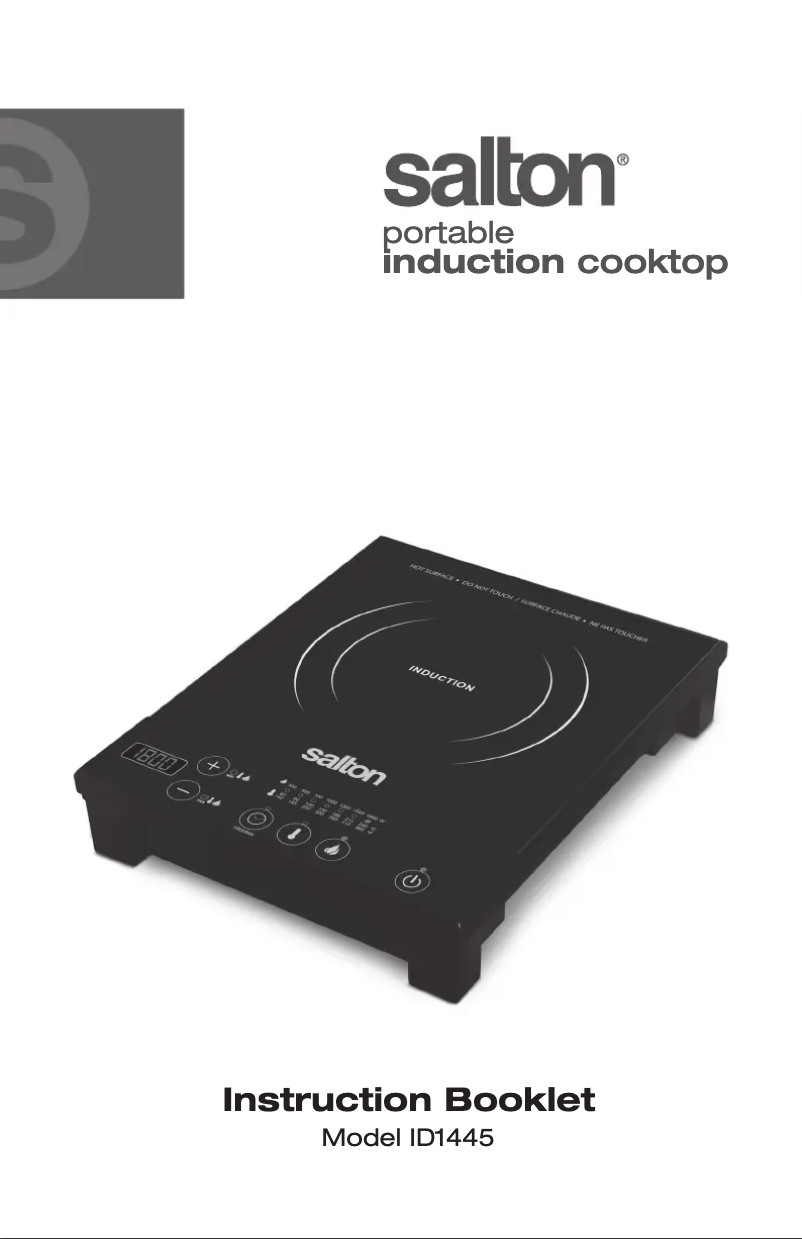 First page image of the manual for ID1445