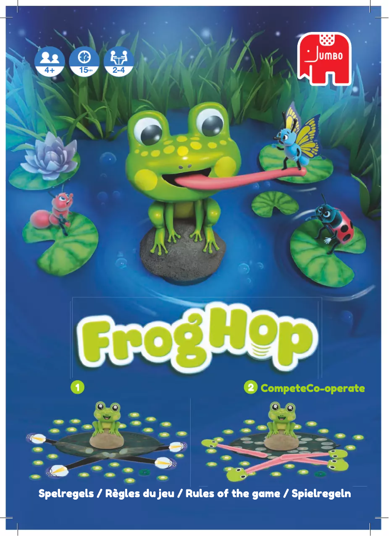 Page 1 of the manual User Manual Jumbo Frog Hop