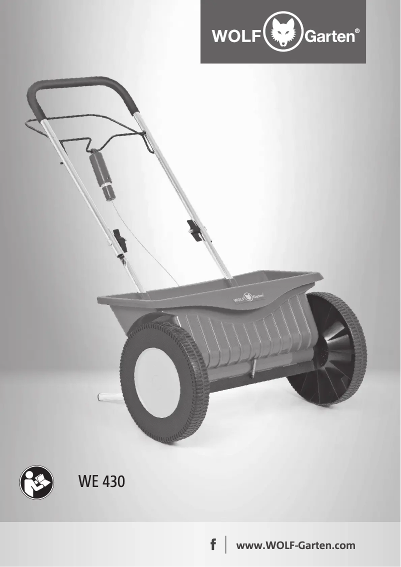 Page 1 of the manual User Manual Wolf Garten Perfect WE430