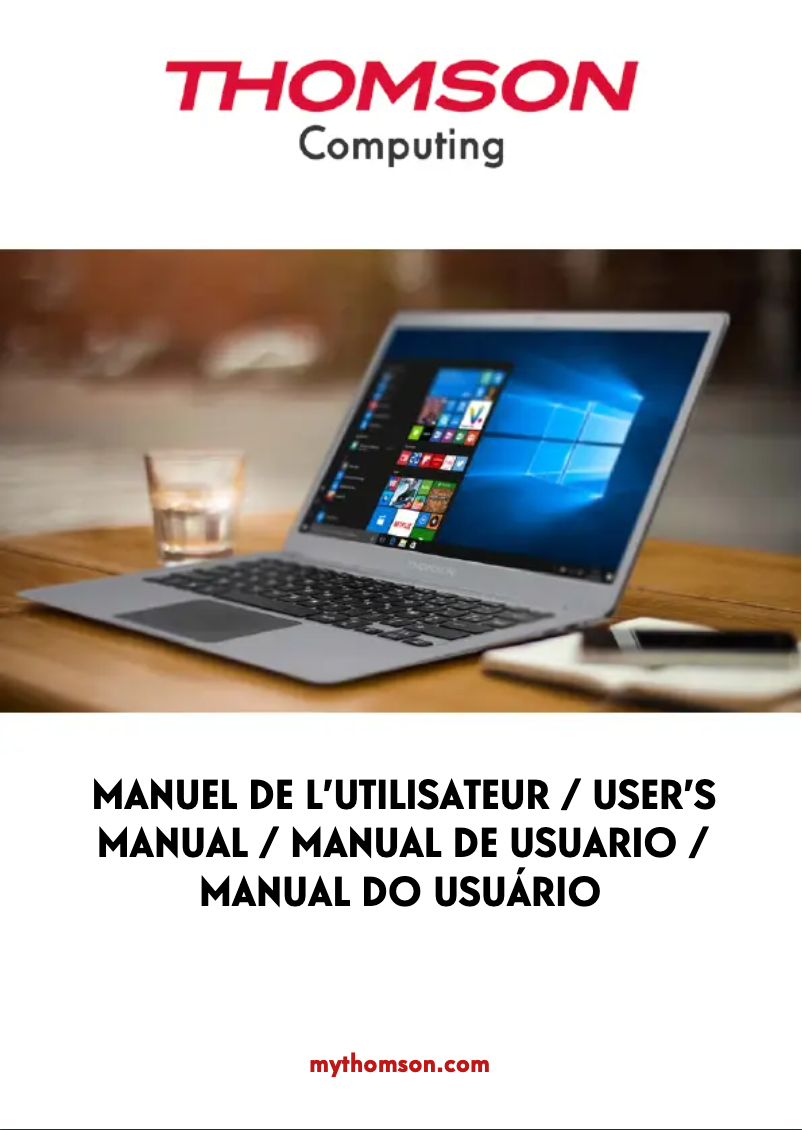 Page 1 of the manual User Manual Thomson HERO 11