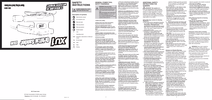 Page 1 of the manual User Manual XU1 XOS-402U