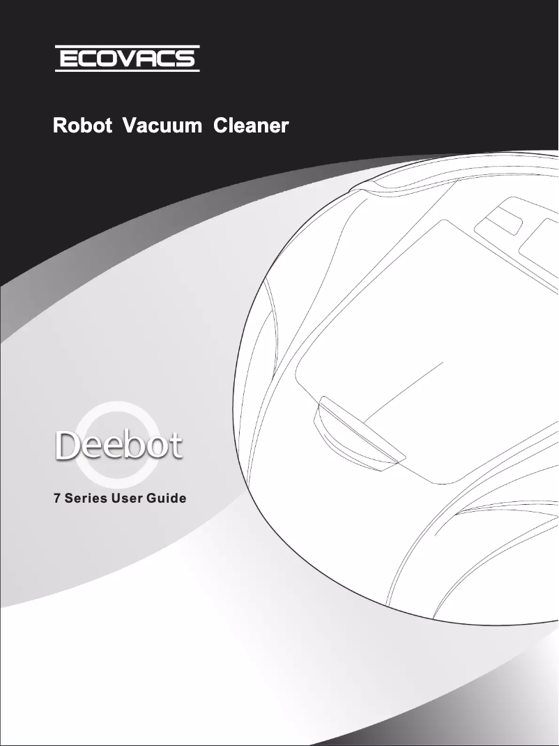 First page image of the manual for Deebot D76