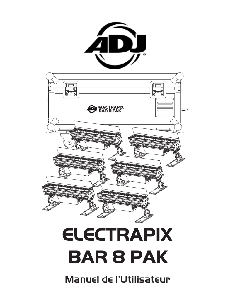 First page image of the manual for ElectraPix Bar 8