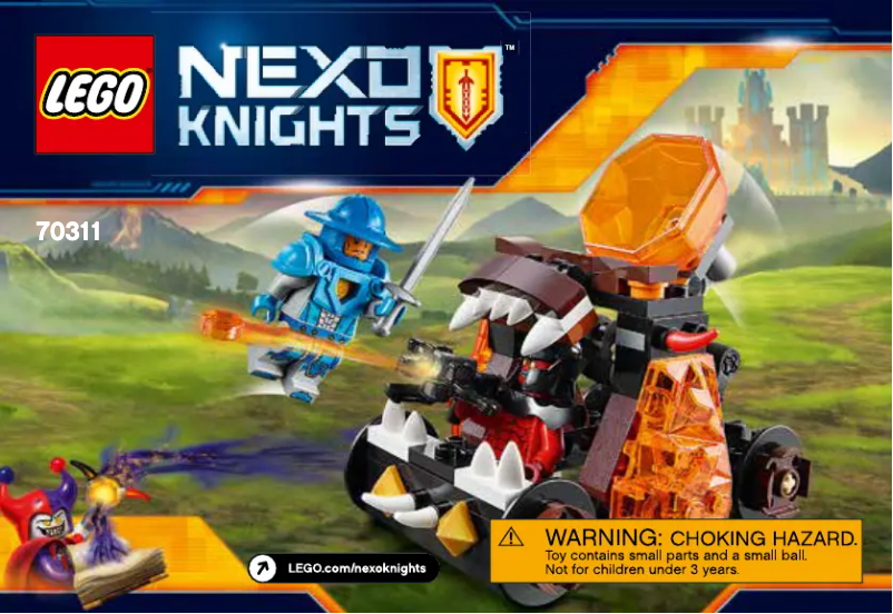 First page image of the manual for Nexo Knights 70311