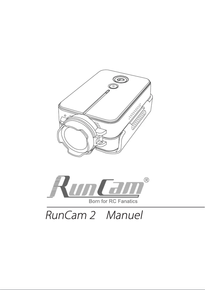 First page image of the manual for RunCam 2