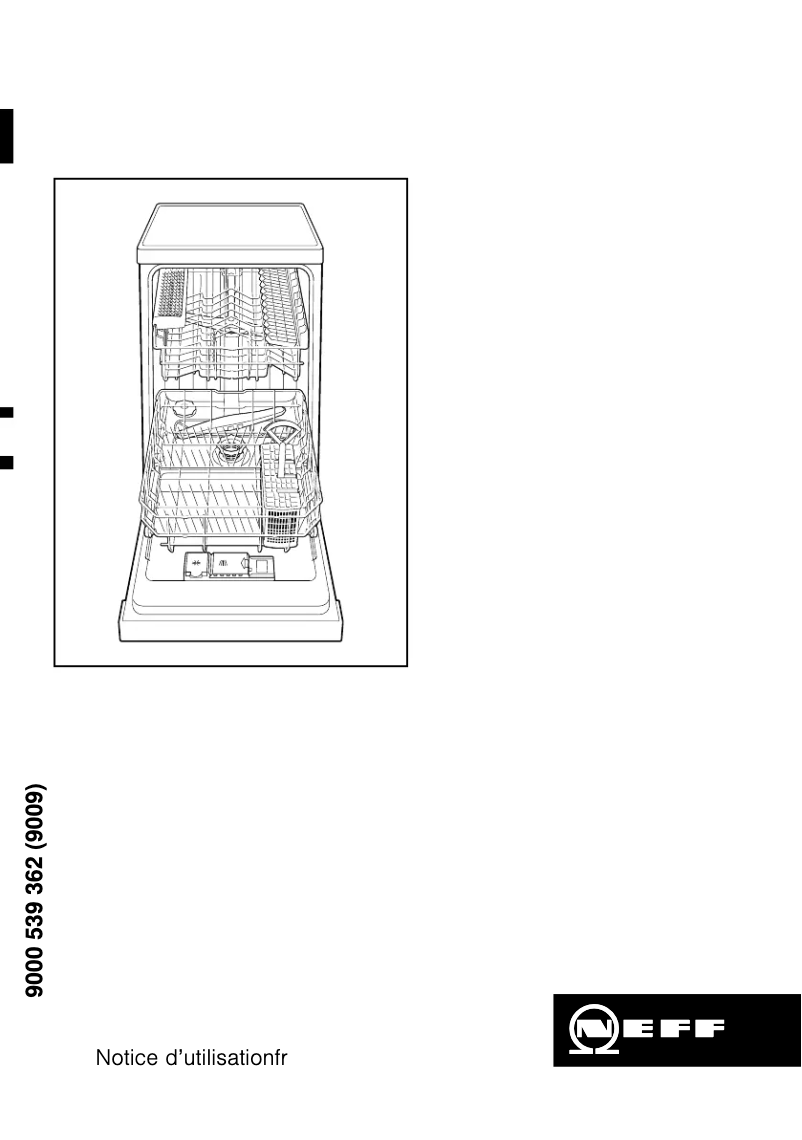 Page 1 of the manual User Manual Neff S49E33N0EU