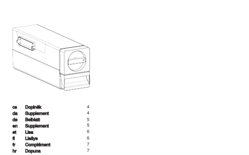 First page image of the manual for GS36NGIEV