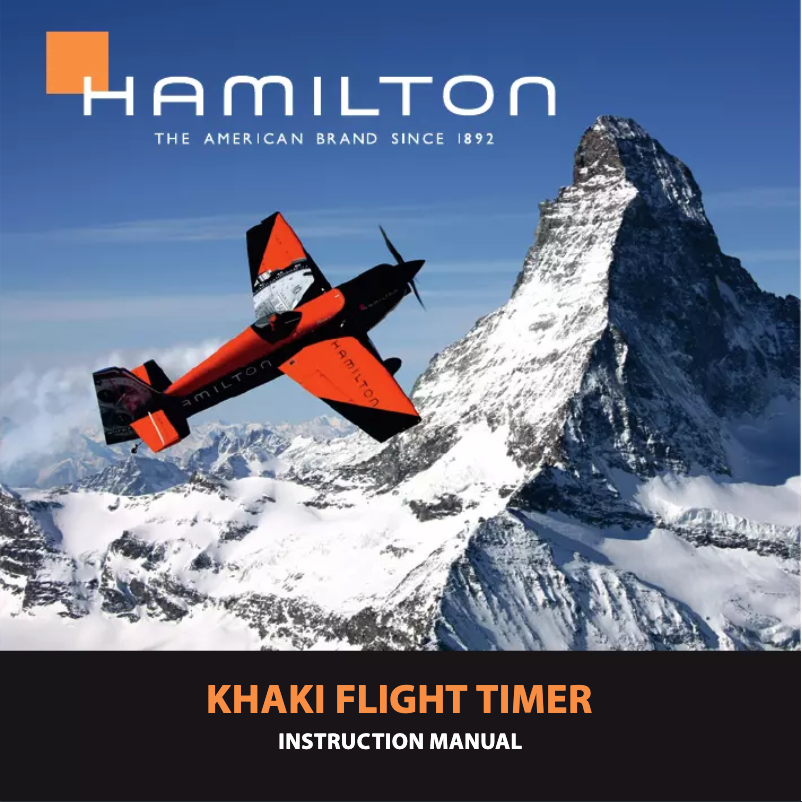 First page image of the manual for Khaki Flighttimer