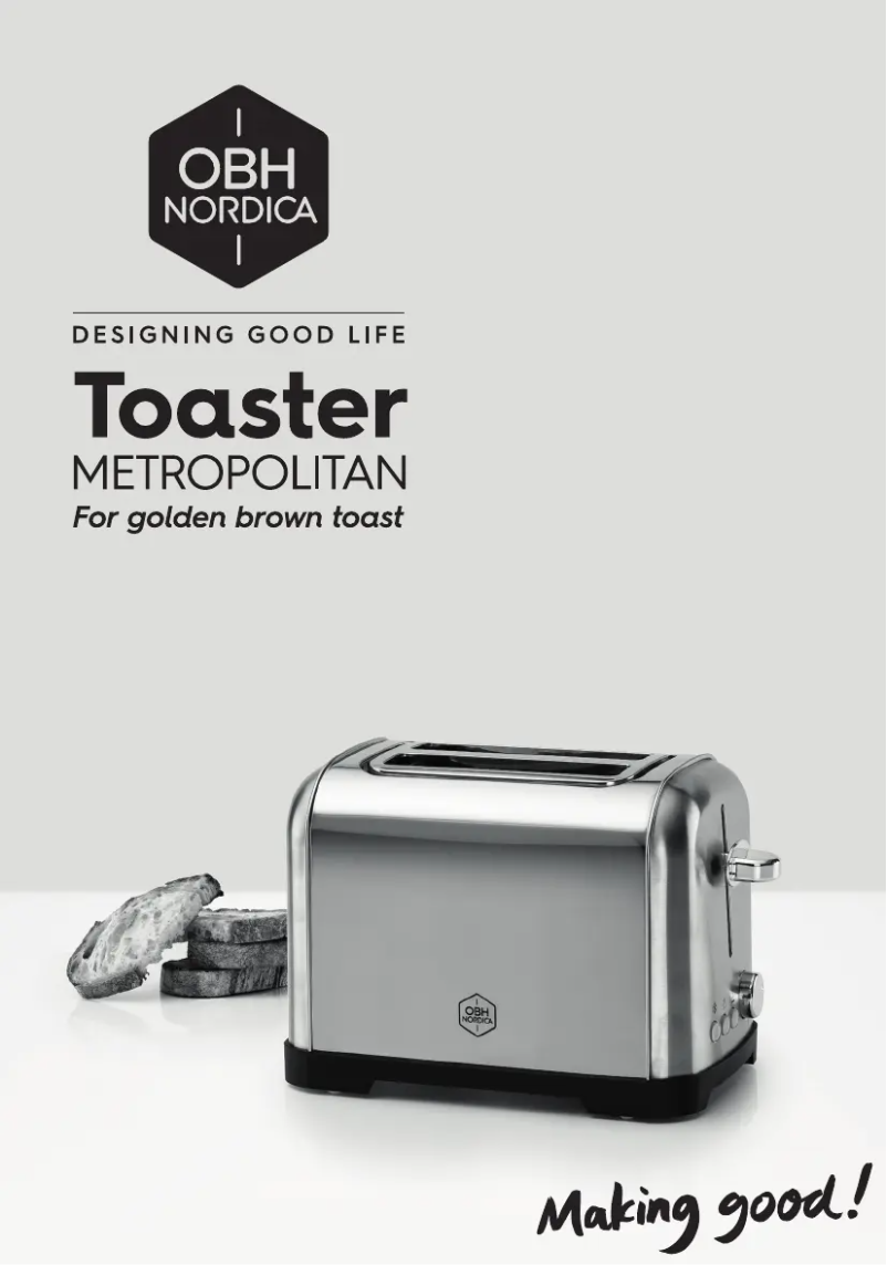 Page 1 de la notice Manuel utilisateur OBH Nordica Metropolitan 2272