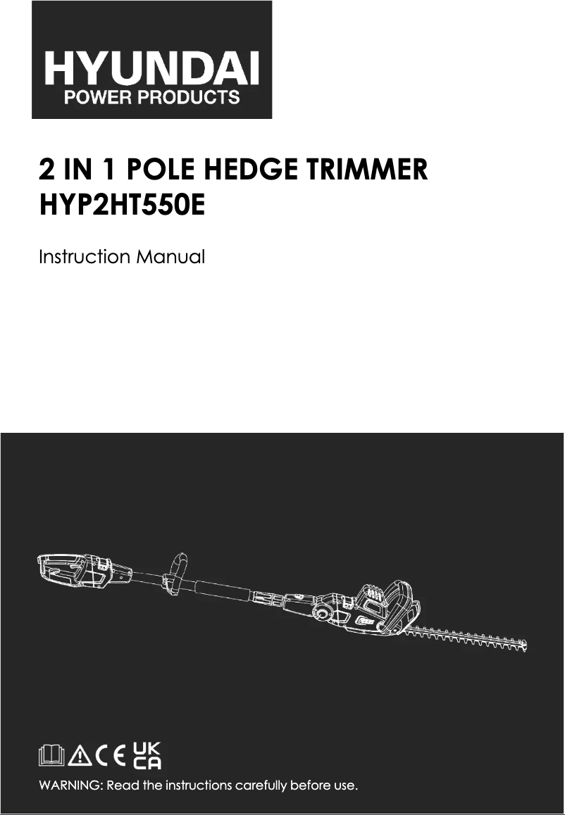Page 1 of the manual User Manual Hyundai HYP2HT550E