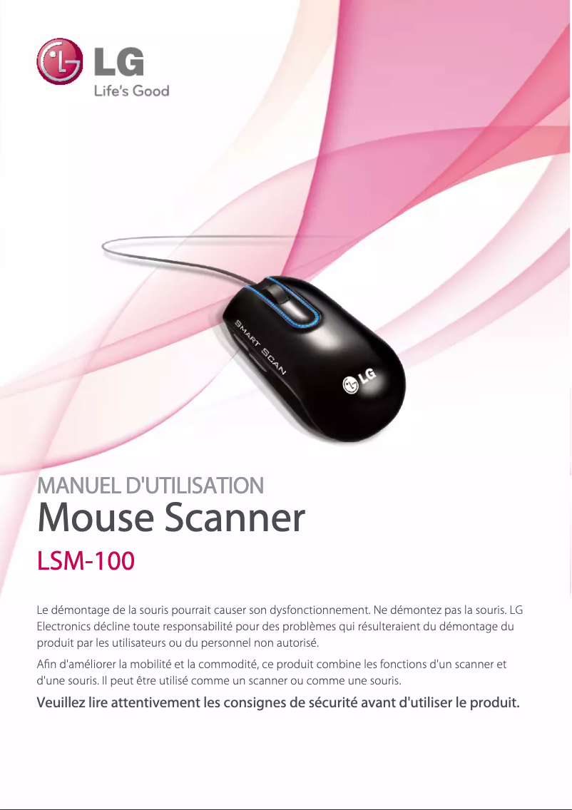 First page image of the manual for MCL1ULOGE