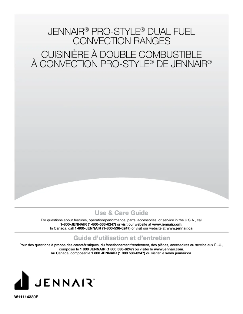 First page image of the manual for JDRP436HL