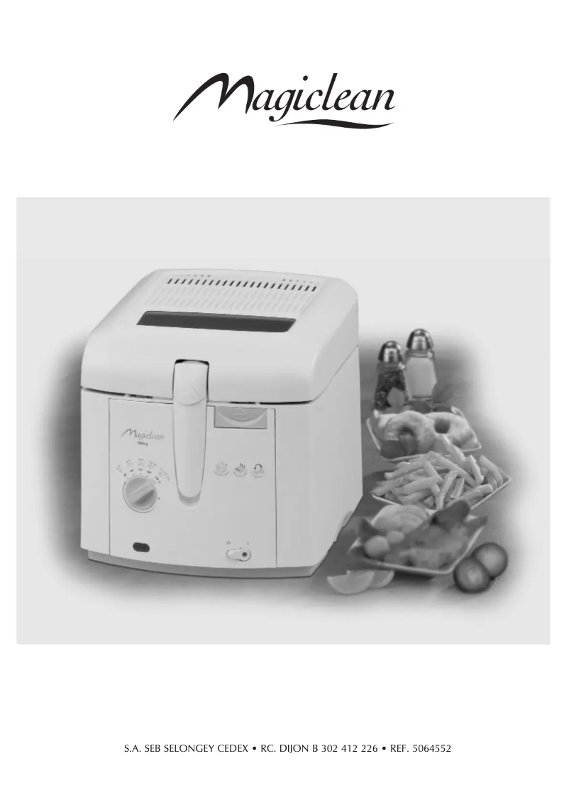 Page 1 of the manual User Manual Tefal Magiclean FR4002