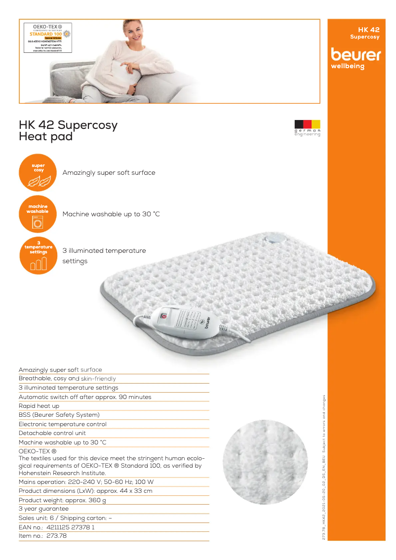 First page image of the manual for HK 42