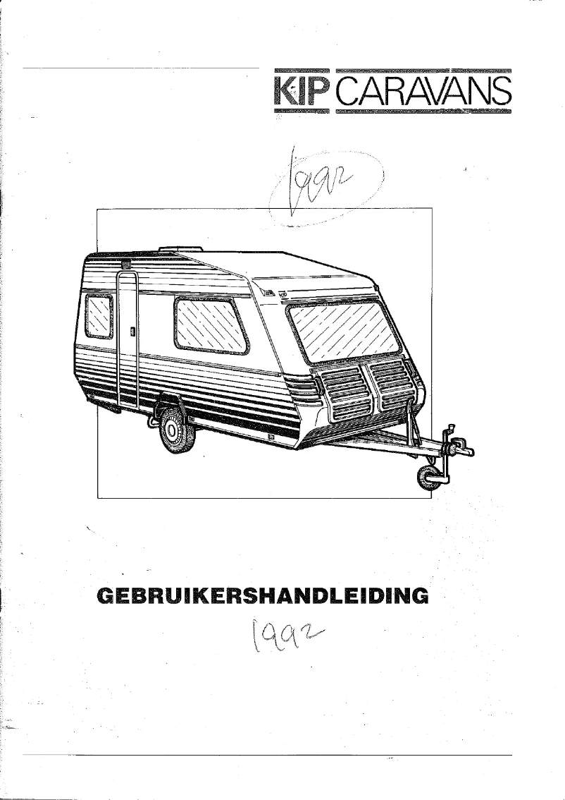 First page image of the manual for 1992