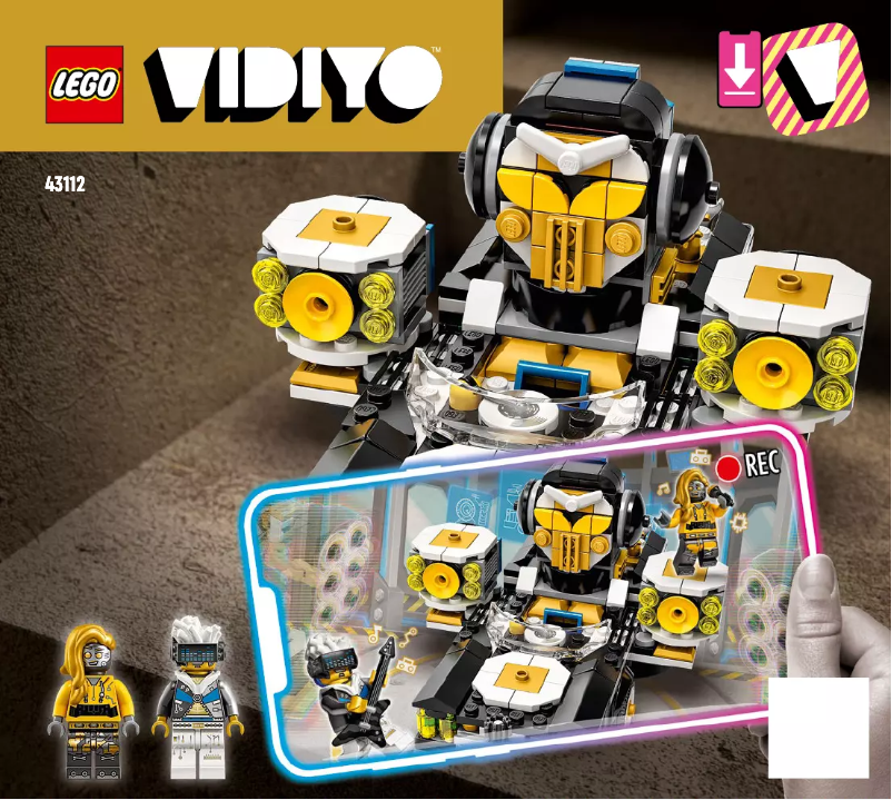 Page 1 of the manual User Manual Lego Vidiyo 43112