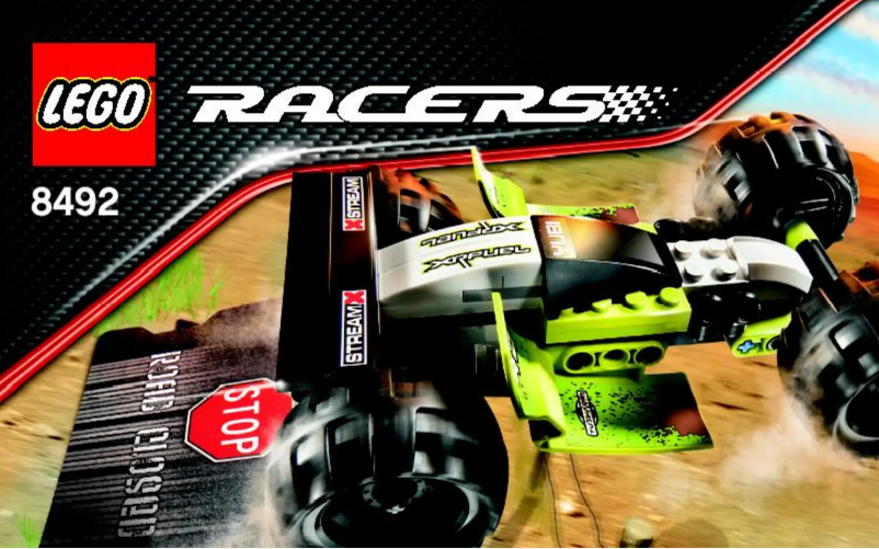 First page image of the manual for Racers 8492