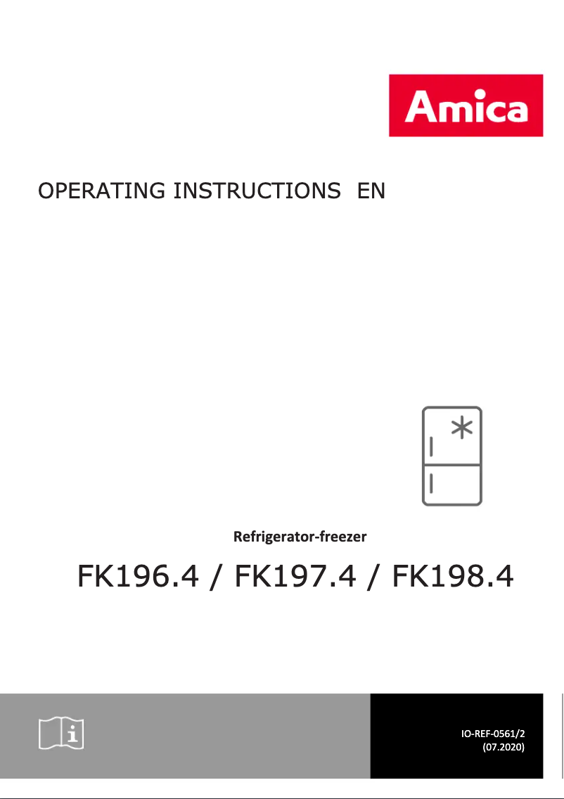 First page image of the manual for FK1964/1