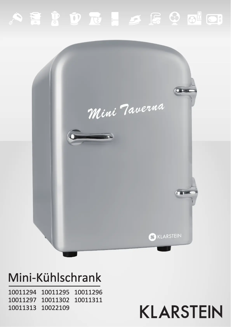 First page image of the manual for Mini Taverna