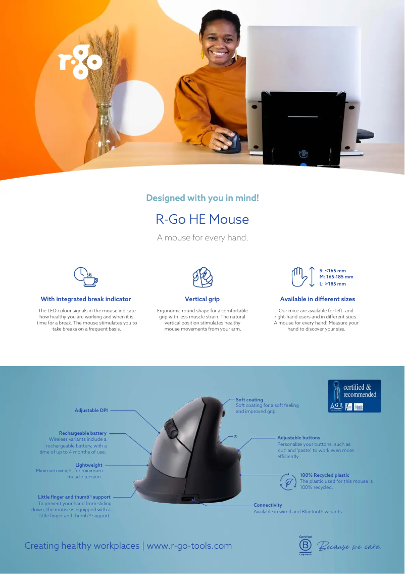 First page image of the manual for HE Break