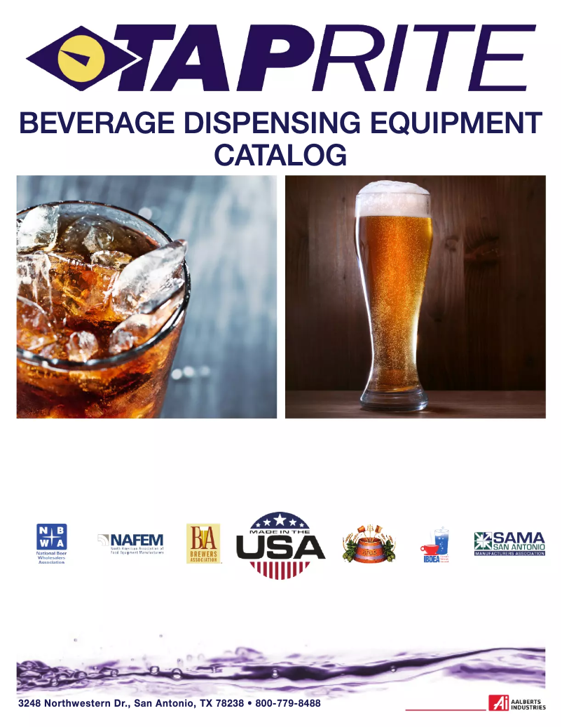 Page 1 of the manual Technical Sheet Taprite Primary T742HP