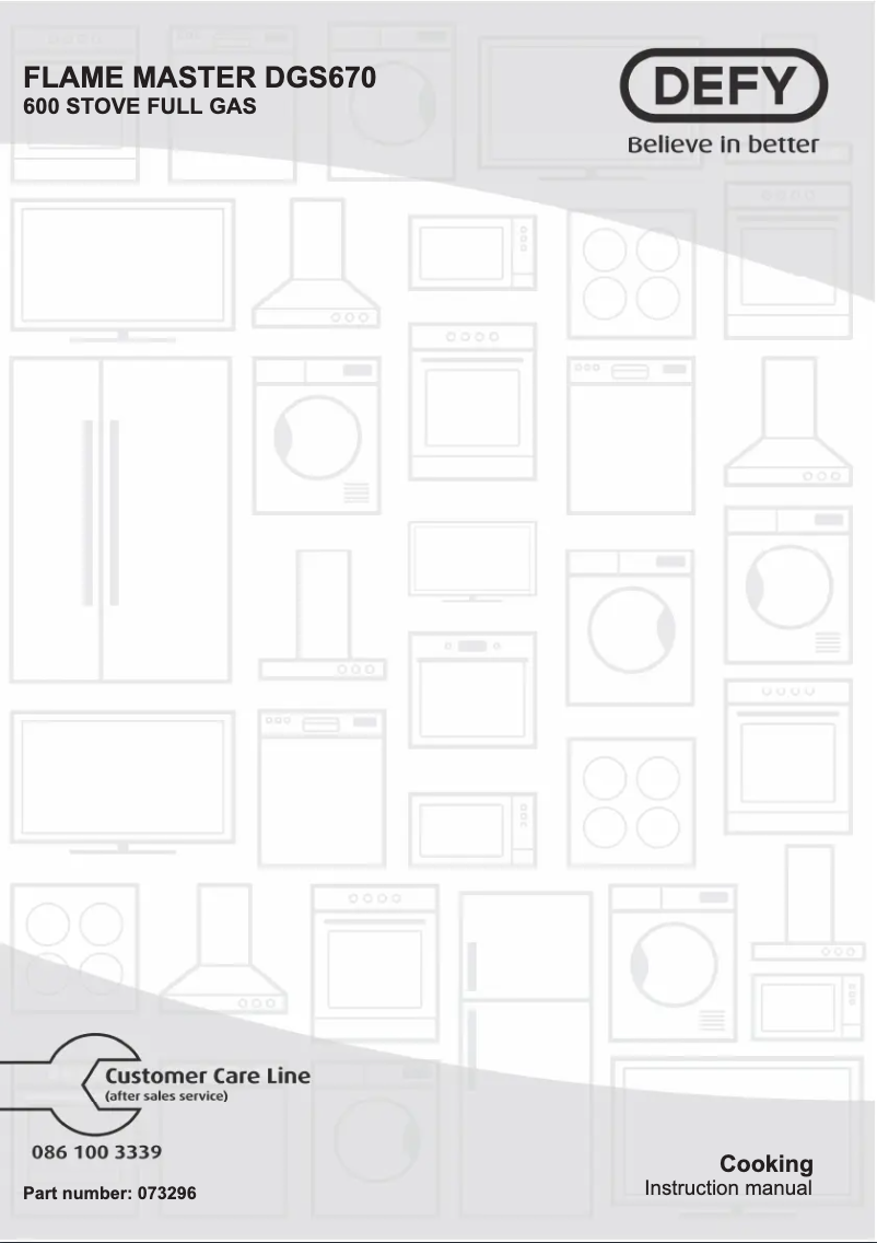 Page 1 of the manual User Manual Defy DGS670