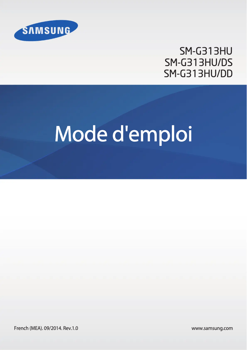 Page 1 of the manual User Manual Samsung Galaxy V
