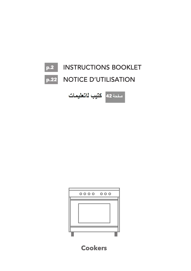 Page 1 of the manual User Manual Glem Gas ML1612RI