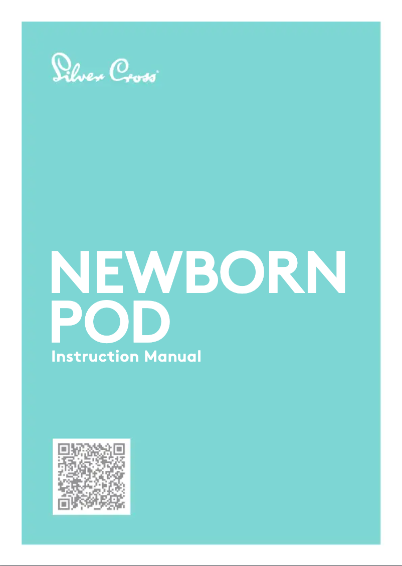 Page 1 of the manual User Manual Silver Cross Dune Newborn Pod