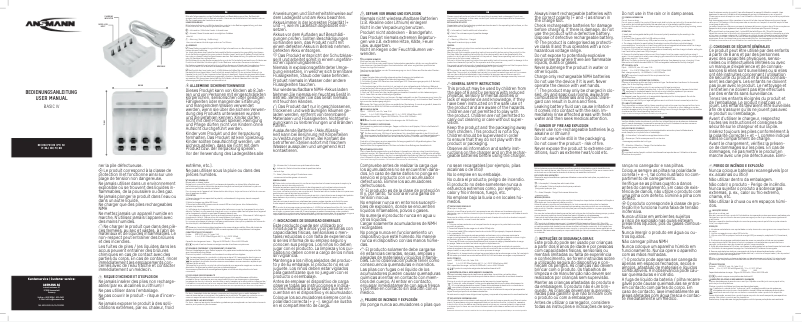 Page 1 of the manual User Manual Ansmann Basic IV