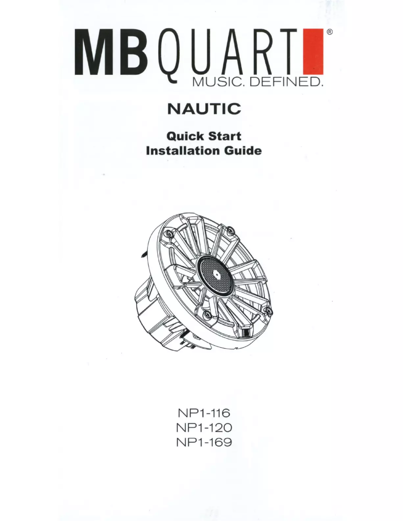 First page image of the manual for NP1-120