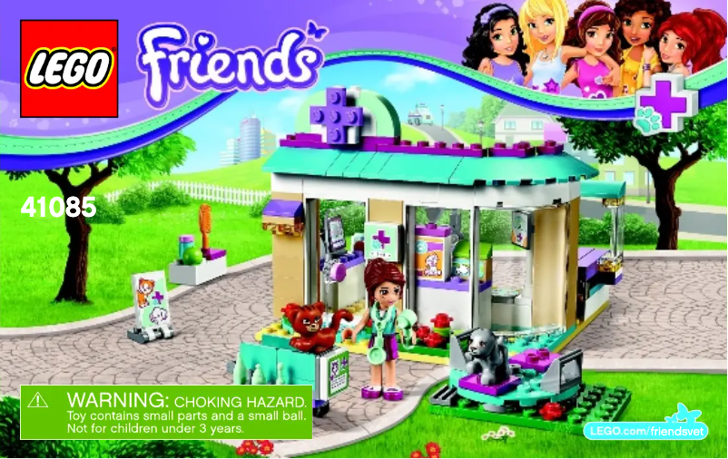 First page image of the manual for Friends 41085