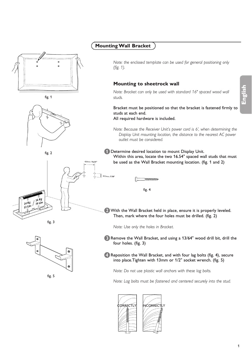 First page image of the manual for 42FD9935