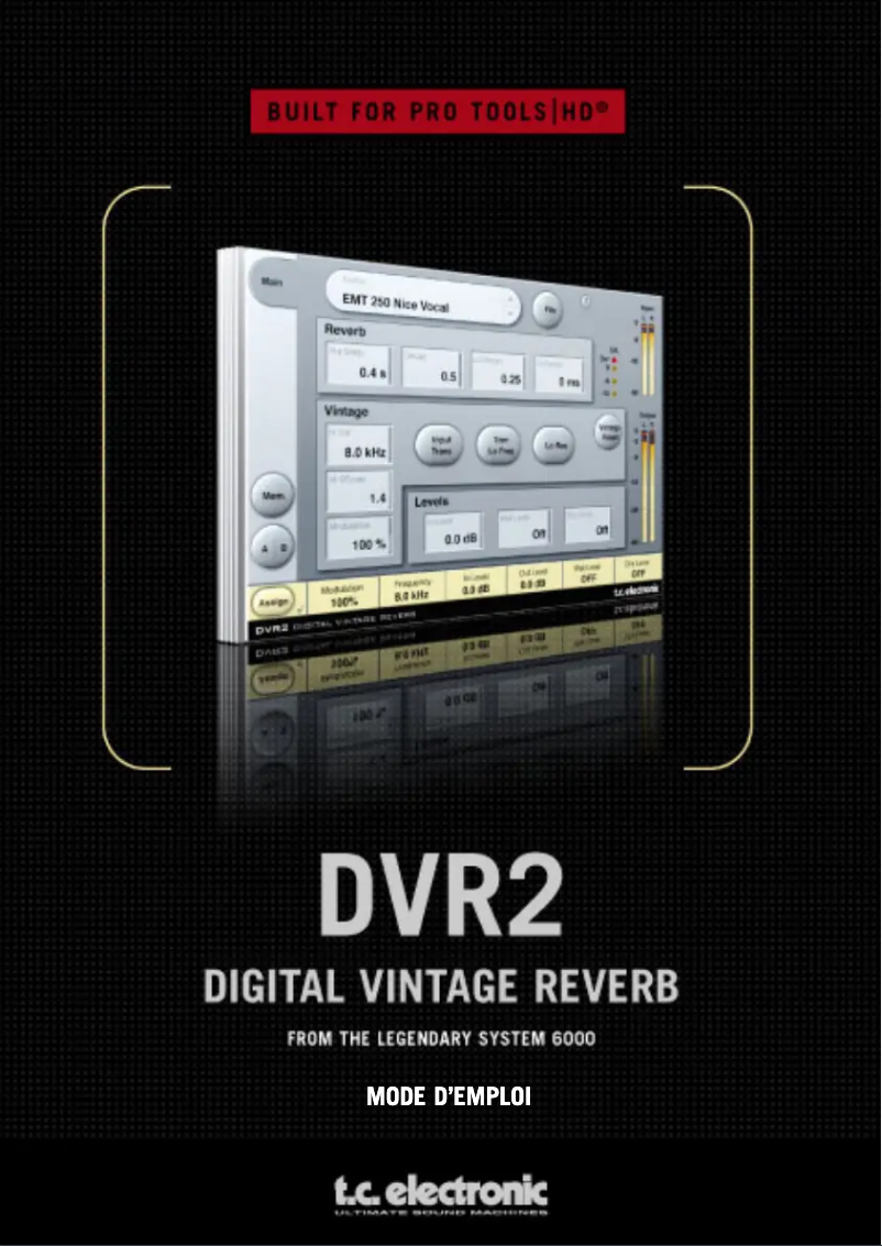 First page image of the manual for DVR2