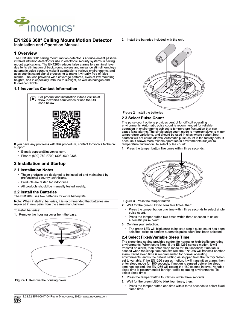 First page image of the manual for EN1266