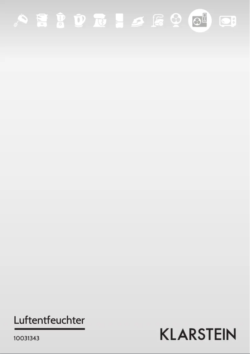 First page image of the manual for 10031343