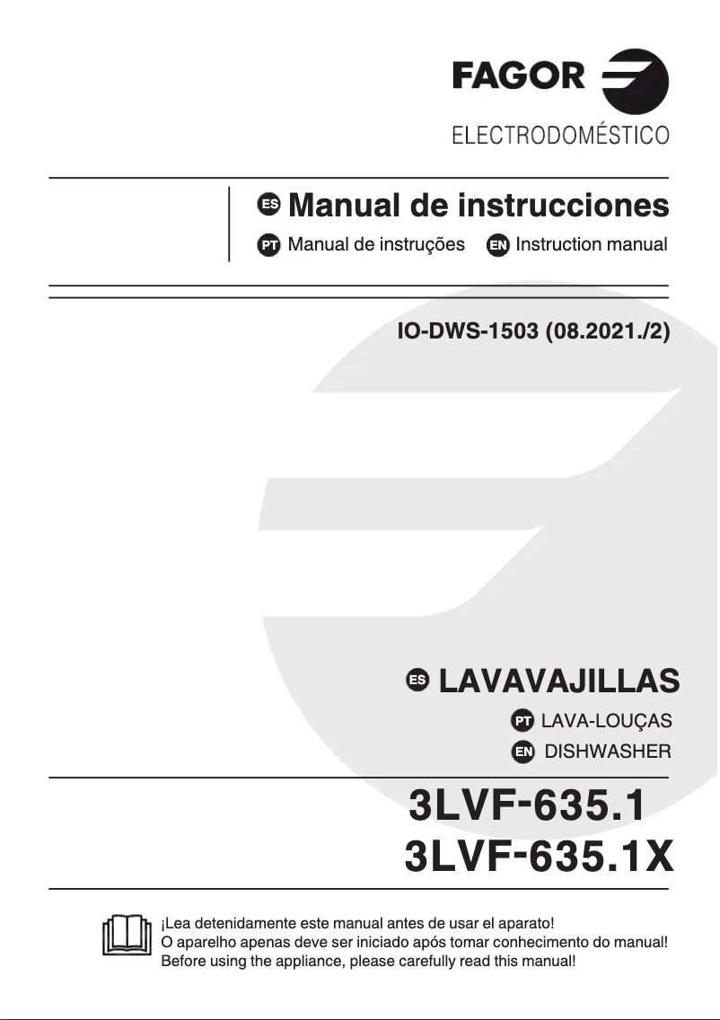 First page image of the manual for 3LVF-635.1