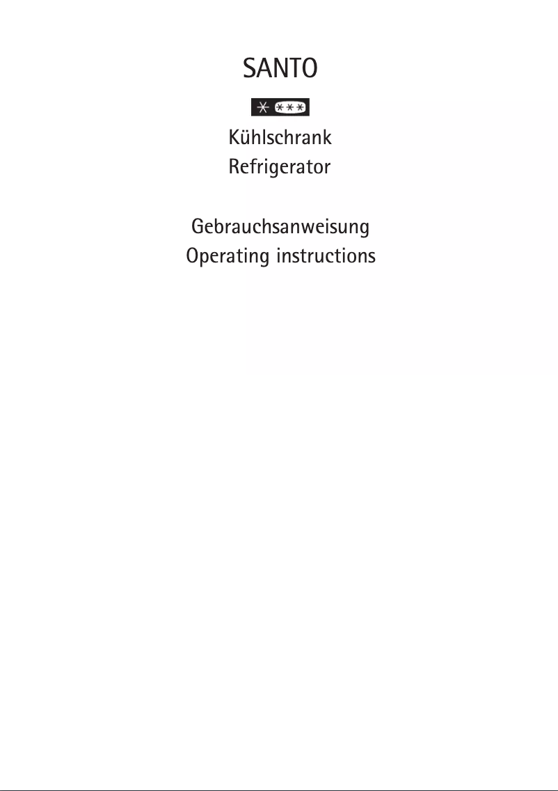 Page 1 of the manual User Manual AEG SK 91240 5I