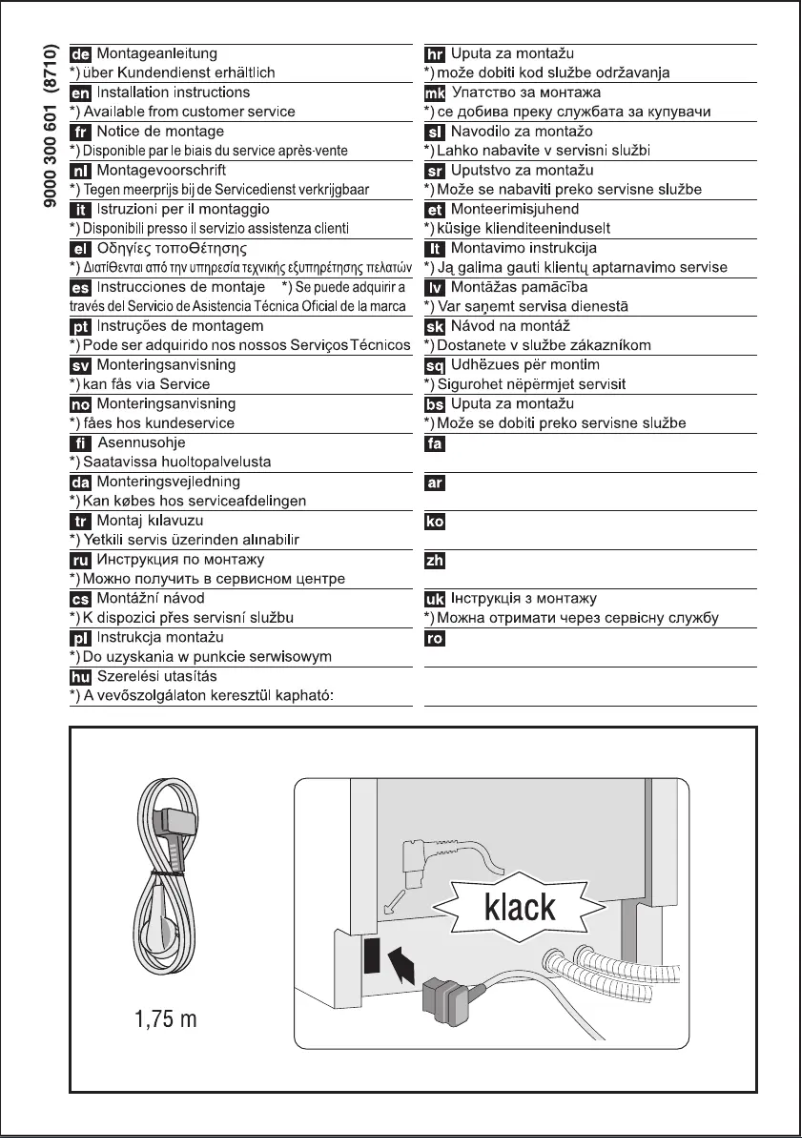 Page 1 of the manual Installation Guide Neff S355HAX29E