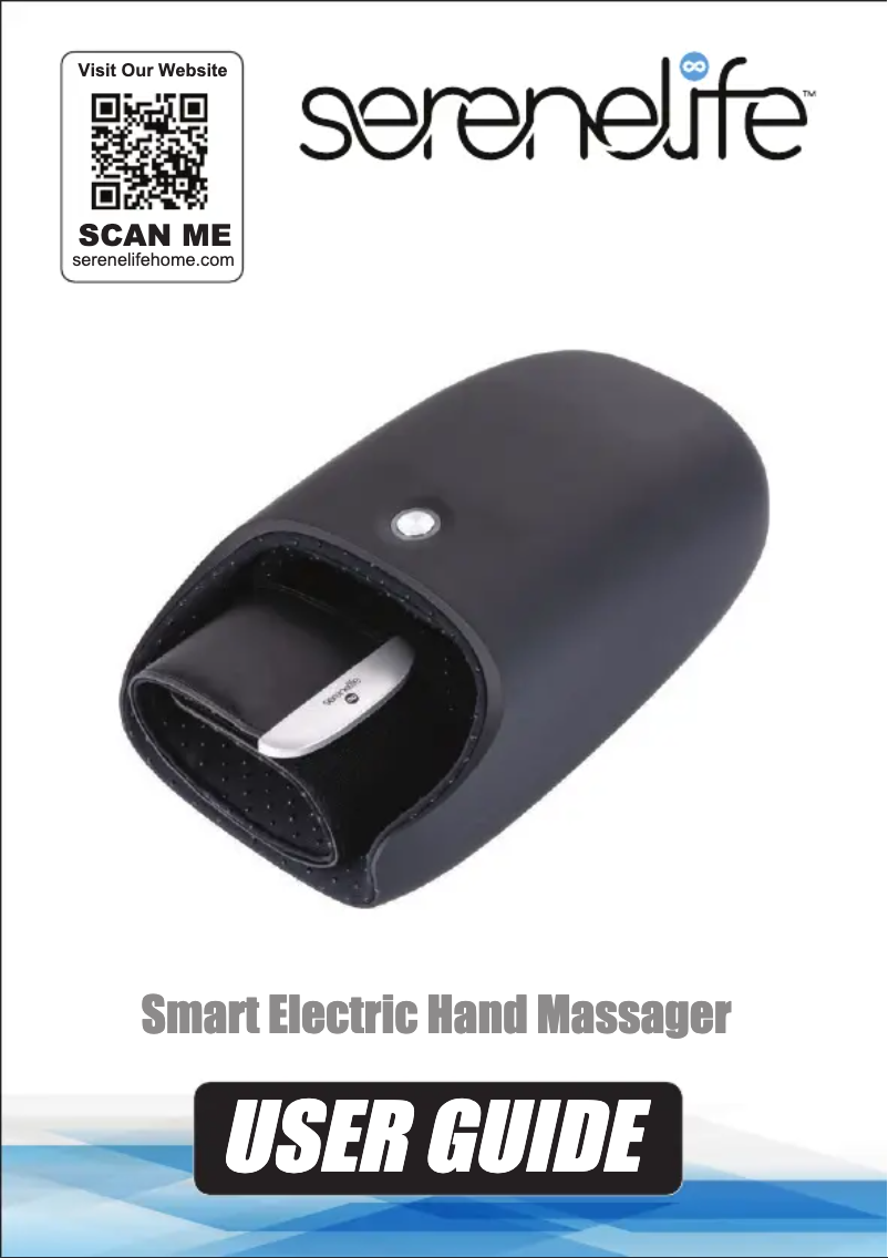 Page 1 of the manual User Manual SereneLife SLHNDMSG007BK