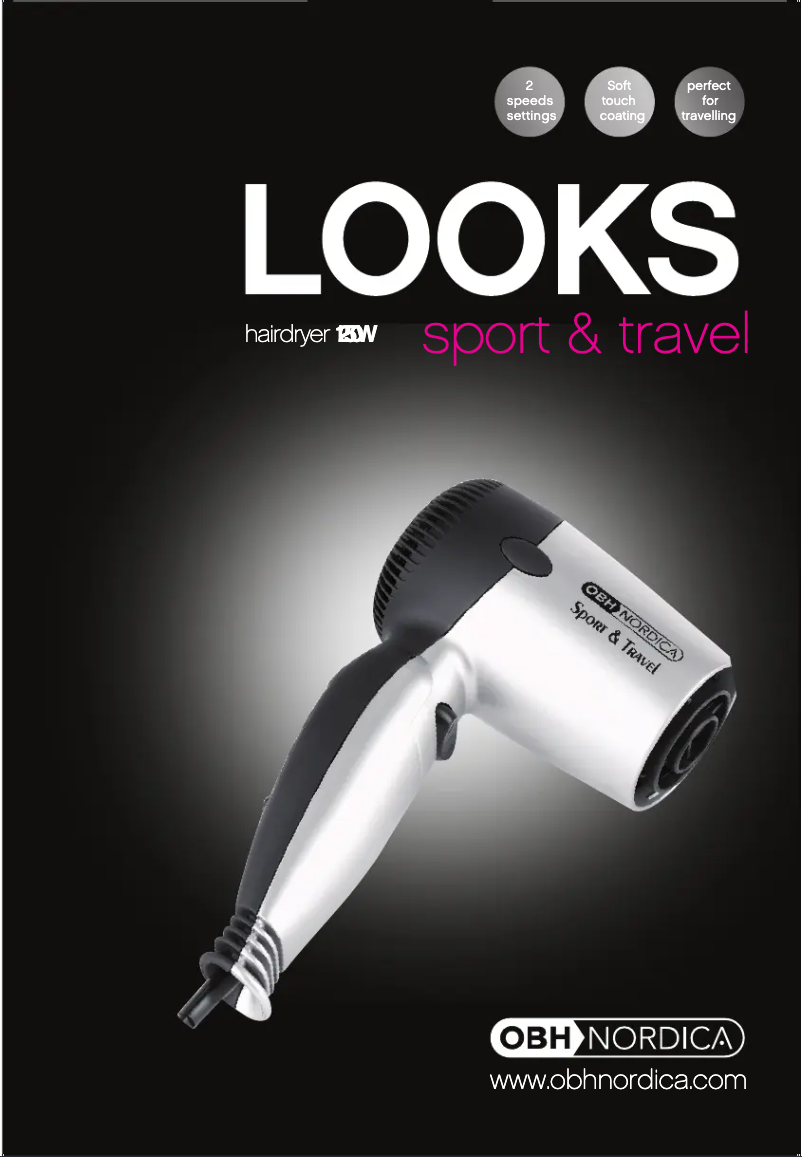 First page image of the manual for Sport and Travel 5132