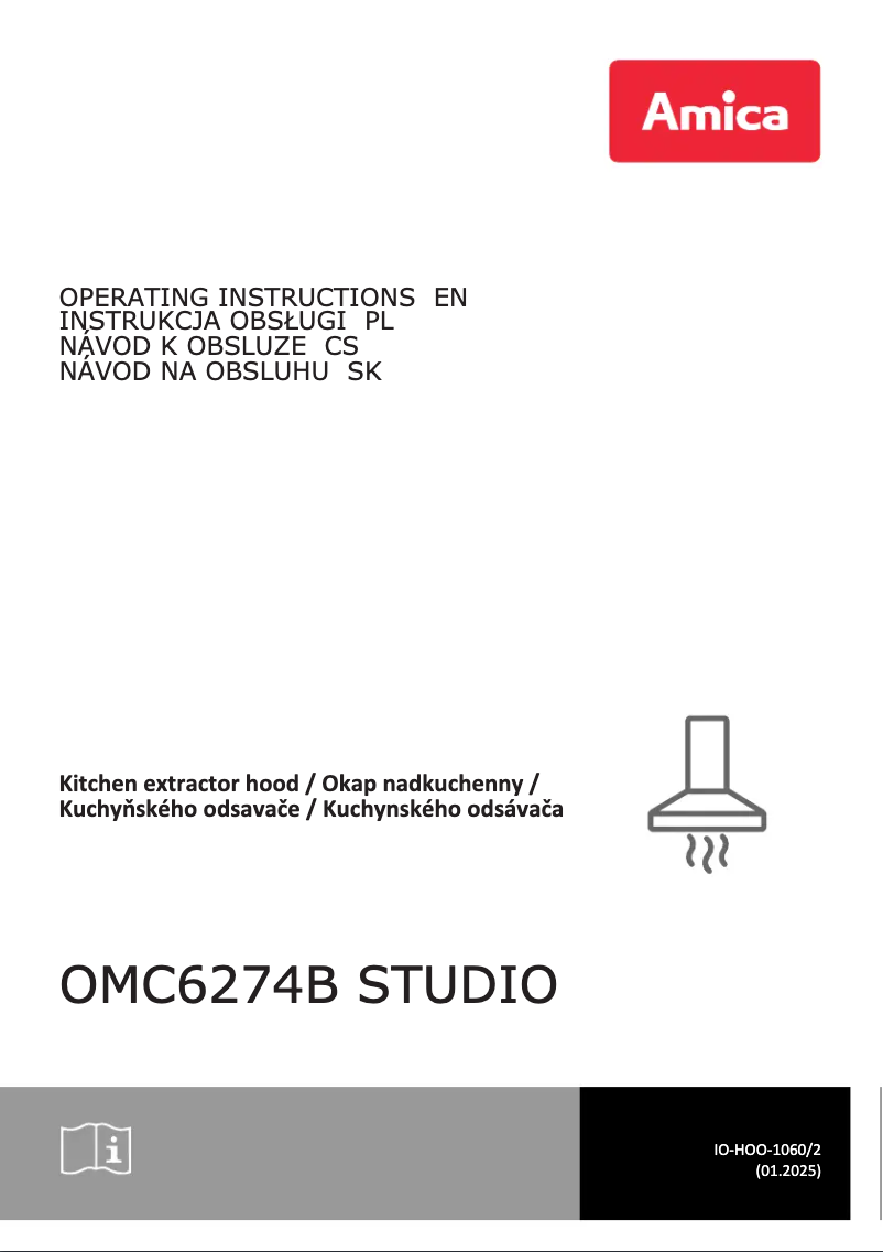 First page image of the manual for STUDIO OMC6274B
