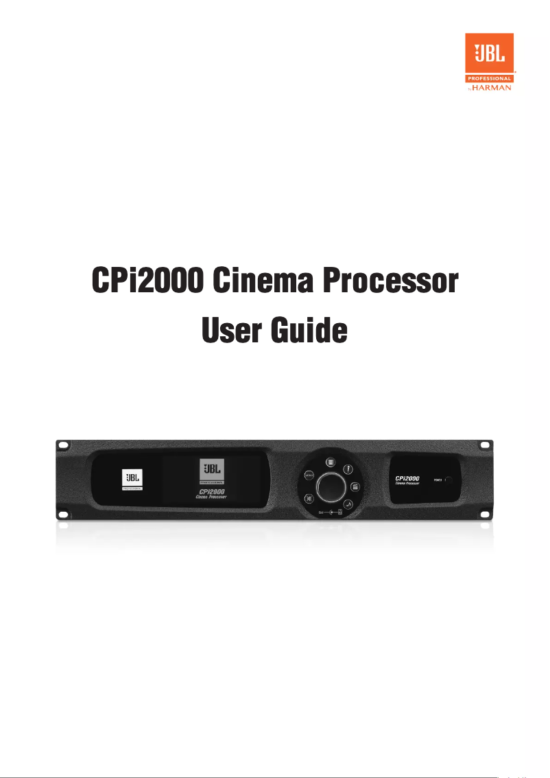 First page image of the manual for CPi2000