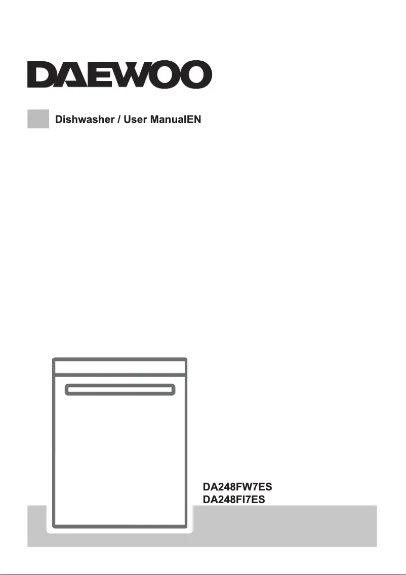 Page 1 of the manual User Manual Daewoo DA248FI7ES
