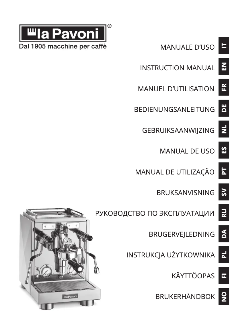 First page image of the manual for New Botticelli Evolution