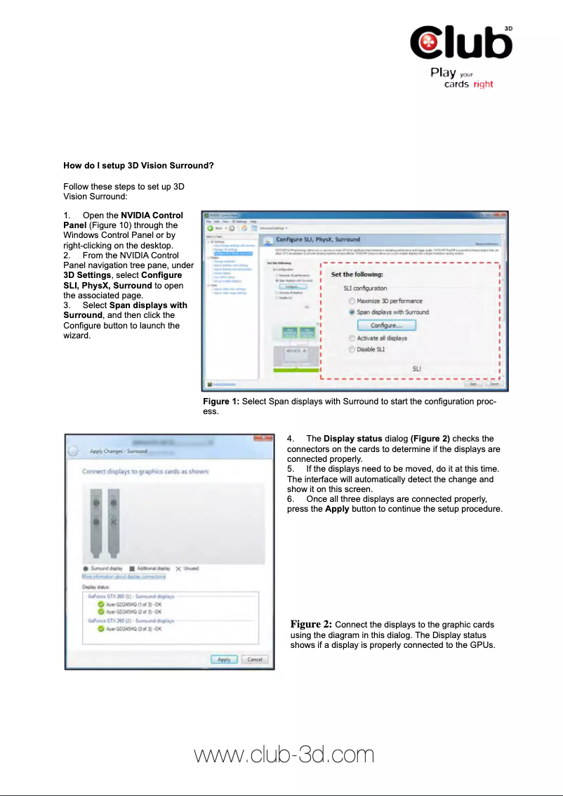 First page image of the manual for GeForce GTX 560Ti Battlefield 3 Limited Edition
