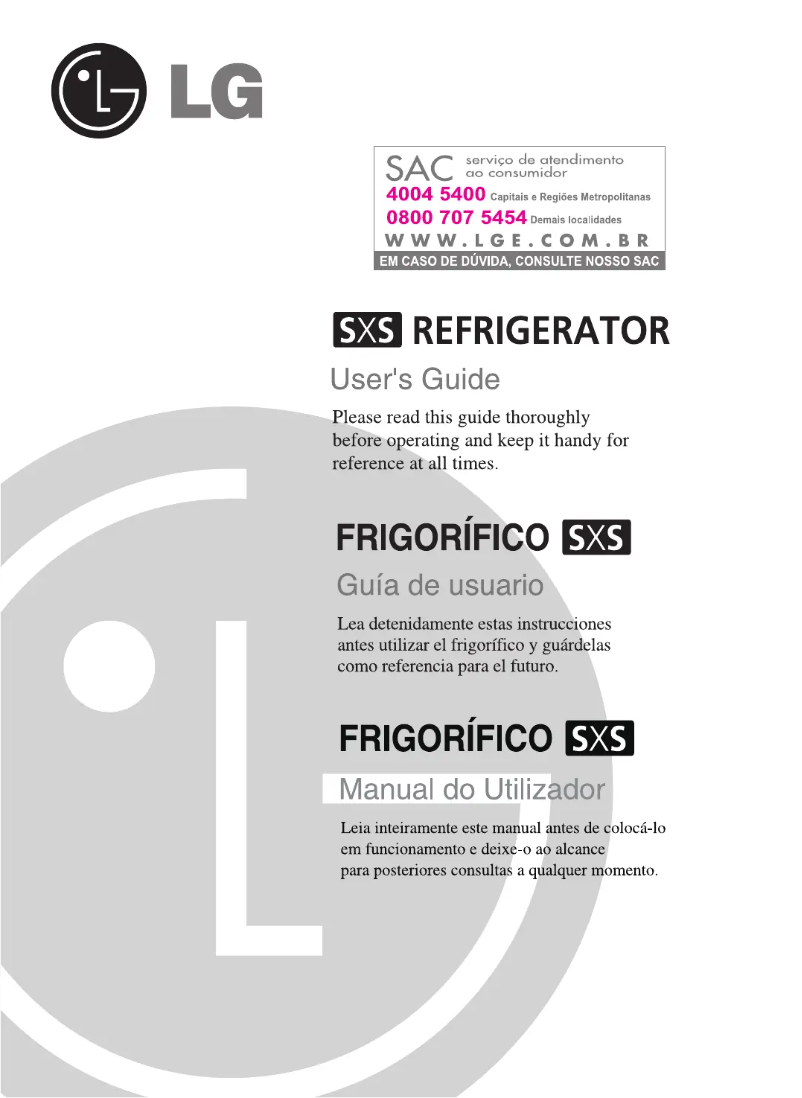 First page image of the manual for LR-21SDT1
