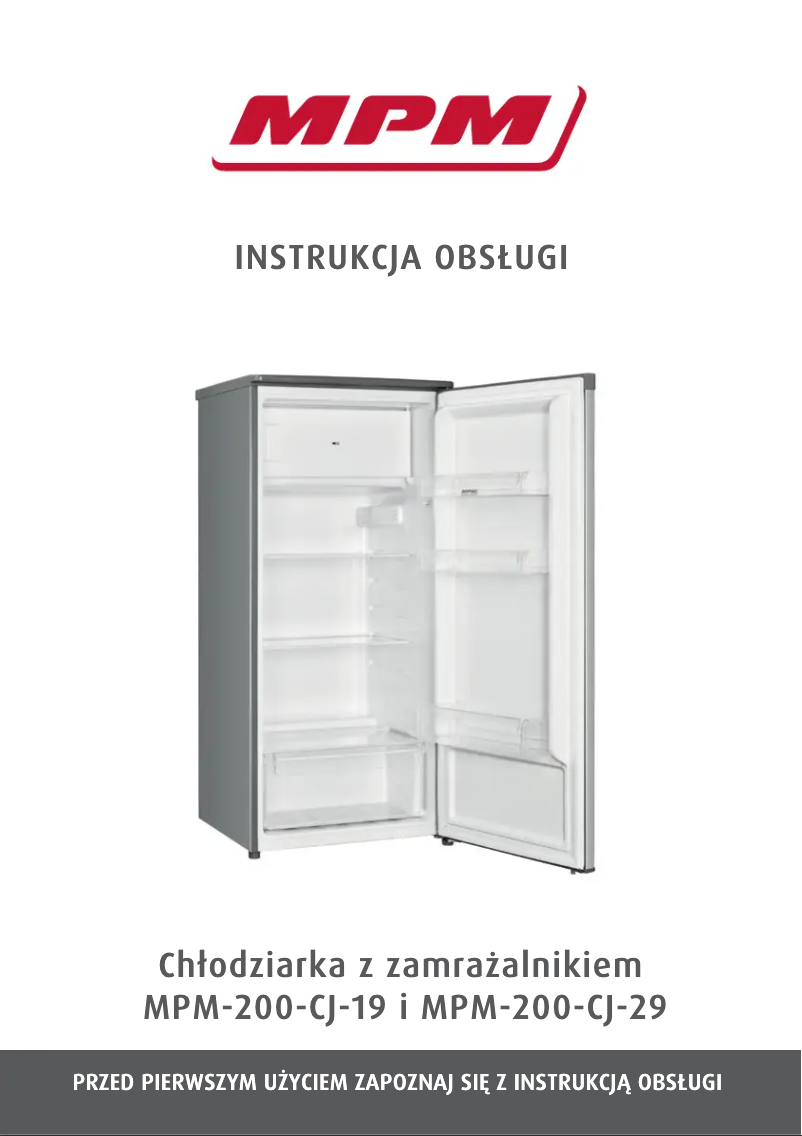 First page image of the manual for MPM-200-CJ-29