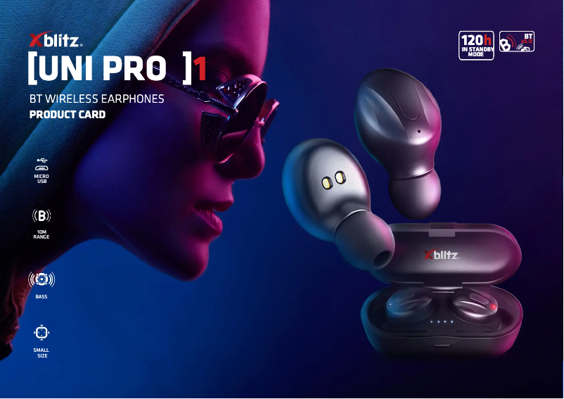 First page image of the manual for Uni Pro 1