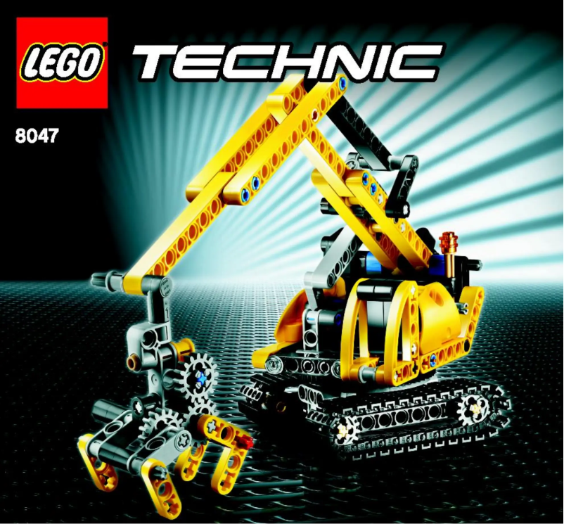 Page 1 of the manual User Manual Lego Compact Excavator